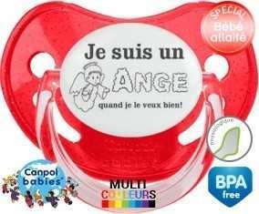 Je suis un ange quand je le veux bien: Sucette Physiologique-su7.fr