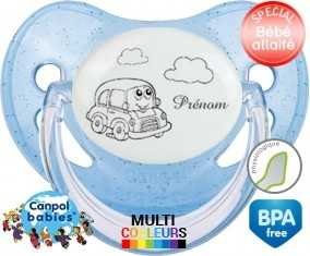 Voiture + prénom: Sucette Physiologique-su7.fr