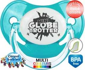 Mini globe trotter : Sucette Physiologique personnalisée