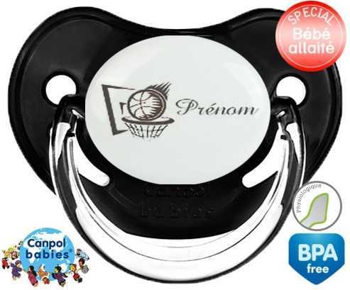 Basket ball + prénom: Sucette Physiologique-su7.fr