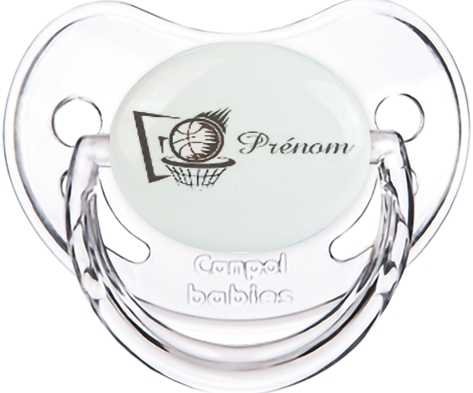 Basket ball + prénom: Sucette Physiologique-su7.fr