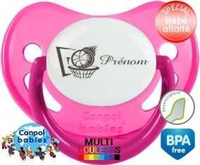 Basket ball + prénom: Sucette Physiologique-su7.fr