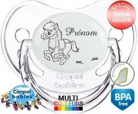 Cheval + prénom: Sucette Physiologique-su7.fr