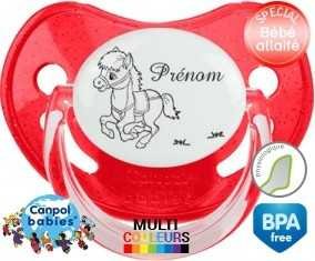 Cheval + prénom: Sucette Physiologique-su7.fr