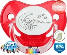 Lune étoiles + prénom: Sucette Physiologique-su7.fr