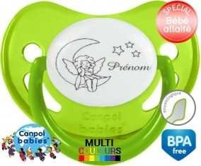 Lune étoiles + prénom: Sucette Physiologique-su7.fr