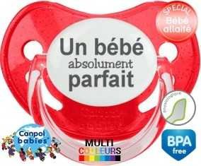 Personnalisée bébé absolument parfait: Sucette Physiologique-su7.fr