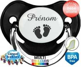 Pieds + prénom: Sucette Physiologique-su7.fr