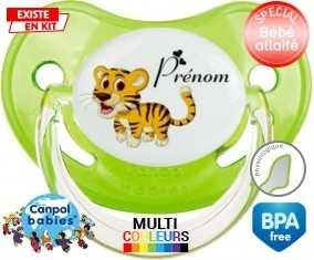 Lion style1 + prénom: Sucette Physiologique-su7.fr