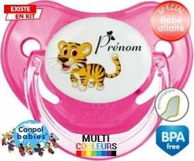 Lion style1 + prénom: Sucette Physiologique-su7.fr