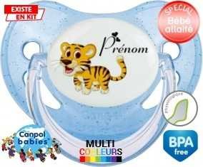 Lion style1 + prénom: Sucette Physiologique-su7.fr