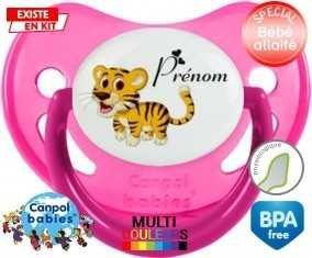 Lion style1 + prénom: Sucette Physiologique-su7.fr