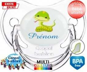 Serpent + prénom: Sucette Physiologique-su7.fr