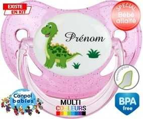 Dinosaure + prénom: Sucette Physiologique-su7.fr