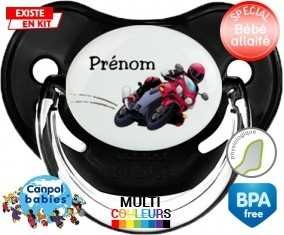 Moto style2 + prénom: Sucette Physiologique-su7.fr