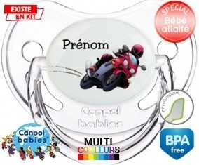 Moto style2 + prénom: Sucette Physiologique-su7.fr