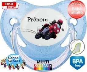 Moto style2 + prénom: Sucette Physiologique-su7.fr