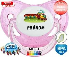 Train + prénom: Sucette Physiologique-su7.fr