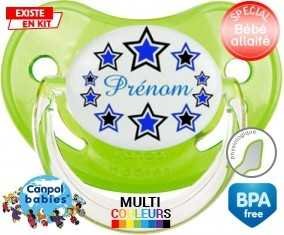 Étoile modèle (garçon) + prénom: Sucette Physiologique-su7.fr