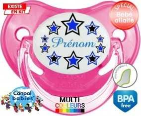 Étoile modèle (garçon) + prénom: Sucette Physiologique-su7.fr