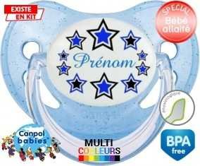 Étoile modèle (garçon) + prénom: Sucette Physiologique-su7.fr