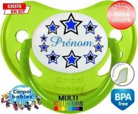 Étoile modèle (garçon) + prénom: Sucette Physiologique-su7.fr