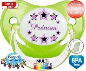 Étoile modèle (fille) + prénom : Sucette Physiologique