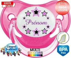 Étoile modèle (fille) + prénom: Sucette Physiologique-su7.fr
