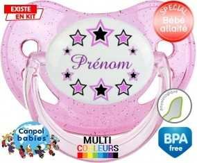 Étoile modèle (fille) + prénom: Sucette Physiologique-su7.fr