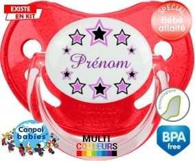 Étoile modèle (fille) + prénom: Sucette Physiologique-su7.fr