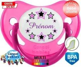 Étoile modèle (fille) + prénom: Sucette Physiologique-su7.fr