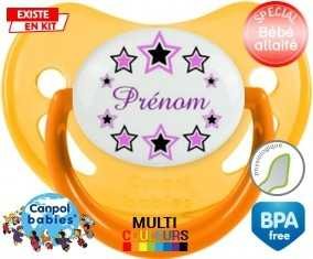 Étoile modèle (fille) + prénom: Sucette Physiologique-su7.fr