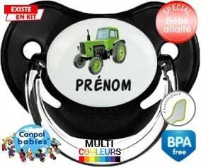 Tracteur + prénom: Sucette Physiologique-su7.fr