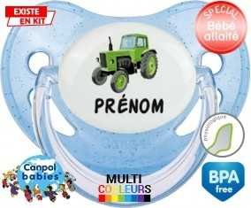 Tracteur + prénom : Sucette Physiologique