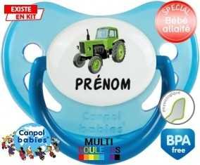 Tracteur + prénom: Sucette Physiologique-su7.fr