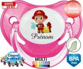 Pompier + prénom: Sucette Physiologique-su7.fr