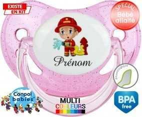 Pompier + prénom : Sucette Physiologique