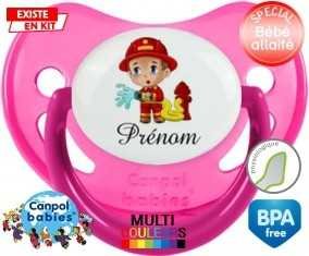 Pompier + prénom: Sucette Physiologique-su7.fr