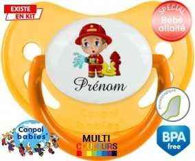 Pompier + prénom: Sucette Physiologique-su7.fr