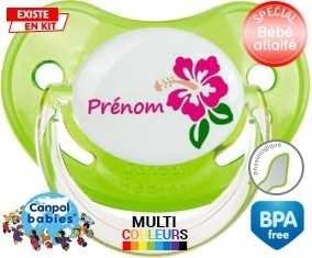 Fleur guadeloupe + prénom: Sucette Physiologique-su7.fr