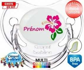 Fleur guadeloupe + prénom: Sucette Physiologique-su7.fr