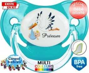 Cigogne (garçon) + prénom: Sucette Physiologique-su7.fr