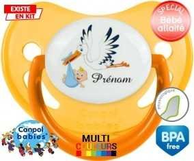 Cigogne (garçon) + prénom: Sucette Physiologique-su7.fr