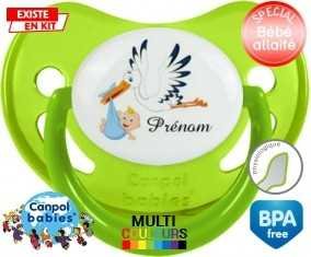 Cigogne (garçon) + prénom: Sucette Physiologique-su7.fr