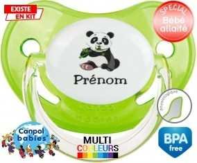 Panda style2 + prénom: Sucette Physiologique-su7.fr