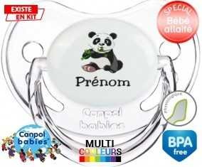Panda style2 + prénom: Sucette Physiologique-su7.fr