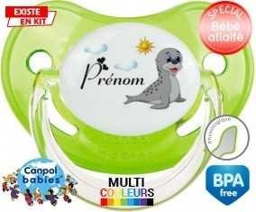 Phoque + prénom: Sucette Physiologique-su7.fr