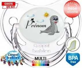 Phoque + prénom: Sucette Physiologique-su7.fr