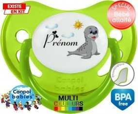Phoque + prénom: Sucette Physiologique-su7.fr