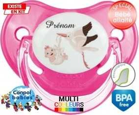 Cigogne (fille) + prénom: Sucette Physiologique-su7.fr